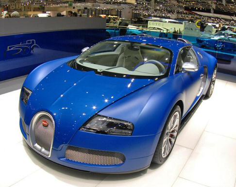 Bugatti Veyron Bleu Centenaire