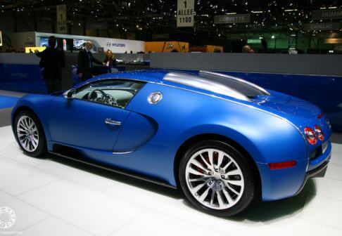 Bugatti Veyron Bleu Centenaire