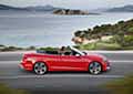 Con i suoi 4.673 mm di lunghezza, la nuova A5 Cabriolet è 47 mm più lunga del modello precedente. 