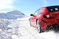La Rossa di Maranella «Ferrari FF» 4x4 provata sulla neve