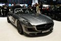 Gli specialisti della Brabus hanno portato a Ginevra la Brabus Bullit coupé, realizzata sulla base della Mercedes Classe C coupé, ora in grado di erogare 800 CV di potenza, che le consentono di raggiungere la velocità massima di 370 km/h.