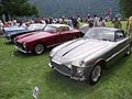 Concorso di Eleganza Villa d´Este 2012 - Ferrari 250 Europa Coupé e Ferrari del 1954, dietro la Ferrari 250 GT Europa Pinin Farina rossa del 1955