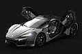 Il corpo vettura, lungo 4,48 metri, è stato realizzato in fibra di carbonio, mentre per il design è opera di W Motors, con la realizzazione del modello di stile dell'italiana Studiotorino. 