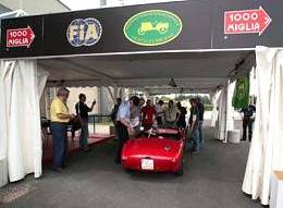 La leggendaria Mille Miglia in arrivo a Roma