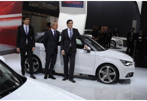 Lo stand Audi al Motor Show di Bologna Lo stand Audi al Motor Show di Bologna