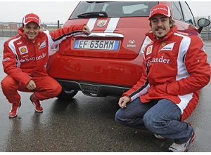 Abarth e Ducati all´asta per Telethon: le firme di Rossi, Alonso e Massa