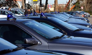 Auto blu: percentuali in calo