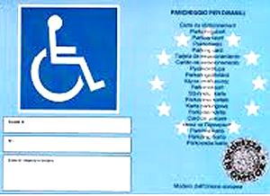 Aperte le frontiere per i disabili con l´Euro contrassegno Aperte le frontiere per i disabili con l´Euro contrassegno