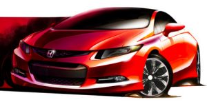 Honda: versione ridisegnata della Civic Concept