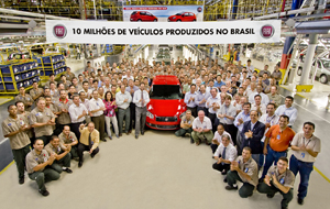 Mercato dell´auto in Brasile, boom di vendite e record per la Fiat Mercato dell´auto in Brasile, boom di vendite e record per la Fiat