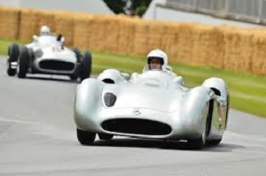 Spettacolo Mercedes a Goodwood Spettacolo Mercedes a Goodwood
