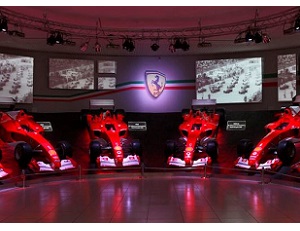 Museo Ferrari, la mostra con 20 monoposto storiche Museo Ferrari, la mostra con 20 monoposto storiche
