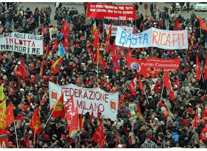 Sciopero Fiom, adesione del 70%