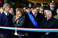 Inaugurazione al Salone di Bologna con le autorità e gli organizzatori del Motor Show tra cui Amministratore Delegato di GL Events la Ledy Giada Michetti