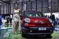 Fiat 500L red e hostess al Salone dell´automobile di Ginevra 2012