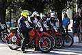 Schieramento Moto Guzzi Astone 500cc ripartenza Classe 500Cc e oltre alla Milano Taranto 2016