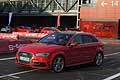 Audi ha deciso di interpretare la sua presenza al Motor Show nella maniera più nuova, quindi in linea con le nuove aspettative dei visitatori, ossia allestendo uno spazio esterno dedicato solo alle prove delle sue vetture
