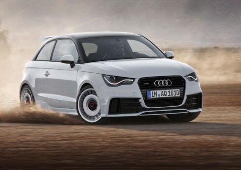 Audi - Prodotta in tiratura limitata a 333 esemplari, la nuova Audi A1 quattro è la versione a trazione integrale della compatta di Ingolstadt. width=