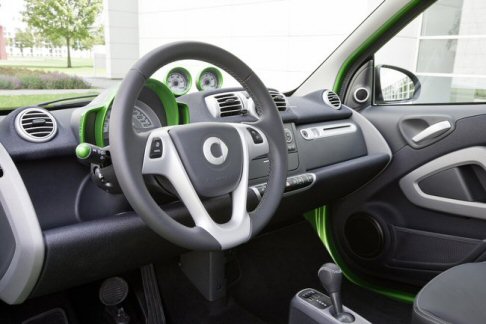 Smart - Smart Forttwo ed terza generazione vista interni width=