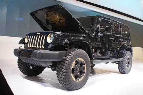 Jeep Wrangler Dragon Design Concept