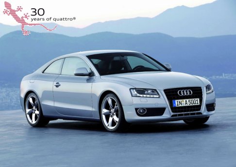 Audi A5 coupè 30 Years of quattro edition