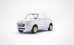 Citroen E-Mehari styled by Courrèges