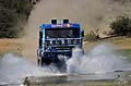 Dakar 2013 11° stage La Rioja - Fiambalá Camion kamaz attraversa un torrente d´acqua