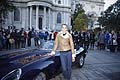 Jaguar E Type Lord Mayor´s Show di Londra con Jessica Ennisa