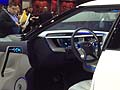 Luxus LS600h pilota automatico interni vettura dell´auto al CES 2013 di Las Vegas