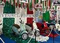 Vespa Club italia con le Vespe della Piaggio all´Expo Levante Bari 2023