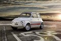 La special edition reinterpreta in chiave attuale l’icona del brand, adottando il colore, i loghi storici del marchio e le grafiche originali Fiat Abarth 595, tutti realizzati a mano. 