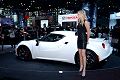 Alfa Romeo 4C nello stand del biscione al Salone di New York ha conquistare l’attenzione di pubblico e della stampa