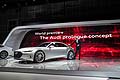 Con 5,10 m di lunghezza, 2,94 m di passo, 1,95 m di larghezza e 1,39 m di altezza, la Audi prologue è leggermente più corta e più bassa di una A8 di serie.