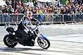 Chris Pfeiffer quattro volte campione del mondo di Stunt Riding all´evento Red Bull di Torino