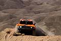 Dakar 2012 -10° stage tra Iquique e Arica in Perù con il veicolo Hummer H3 del duo Usa Gordon-Compbell sulle dune di sabbia