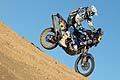 Dakar 2012 -10° stage che collega Iquique Arica con la moto Yamaha 450 YZF Rally del biker francese Olivier Pain 