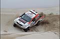 Dakar 2013 11° stage La Rioja - Fiambalá il driver Giniel De Villiers su Toyota Hilux pickup
