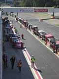 Ferrari Challenge Trofeo Pirelli a Vallelunga area paddock