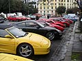 Club Scuderia Quirinale ha oraganizzato un raduno con Supercar Ferrari e Lancia Delta Integrale per la raccolta fondi di Telethon