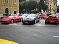 Raduno Ferrari a Piazza Mazzini a Roma oraganizzato dal Club Scuderia Quirinale 