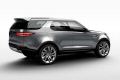 Il Concept Discovery Vision propone elementi stilistici come il tetto a gradino ed i vetri alpini, dedicando una nuova attenzione alla versatilità e al design, attraverso un approccio radicale per dare vita al perfetto SUV per il tempo libero. 