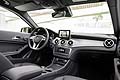 Interni vettura della Mercedes GLA, il cui lancio commerciale è previsto a partire dal 2014, parteciperà in veste di premiere al prossimo Salone di Francoforte