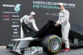 La monoposto tedesca è pronta per i test di Montmelò e si prepara a dare battaglia ai rivali della Red Bull. 