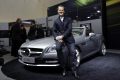 Michael Schumacher testimonial della Mercedes SLK 350