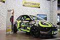 L’EICMA riserva uno spazio alla solidarietà, qui rappresentata da una versione speciale della Opel ADAM, realizzata da Valentino Rossi e Aldo Drudi nell’ambito di un progetto promosso da Opel.