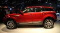 Suv Rage Rover Evoque 5 porte laterale al Motor Show di Bologna