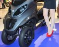 Contrafatto lo scooter Piaggio mp3 dai Cinesi (nella foto lo scooter originale Piaggio MP3)