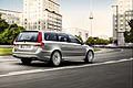 I sedili posteriori della Volvo V70 sono ripiegabili in tre parti (40/20/40), consentendo una maggiore flessibilità.