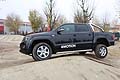 VW Amarok 4motion cambio manuale a 6 marce competo di marce ridotte, e la trasmissione è sulle quattro ruote con differenziale anteriore, centrale, e posteriore