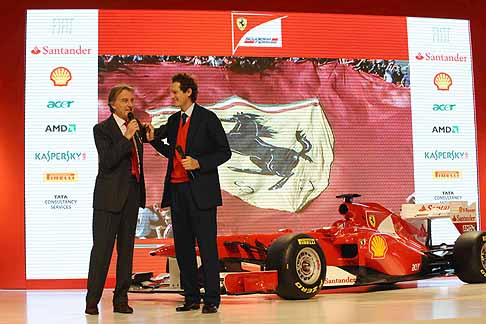 Ferrari - F150 con John Elkann e Montezemolo  width=